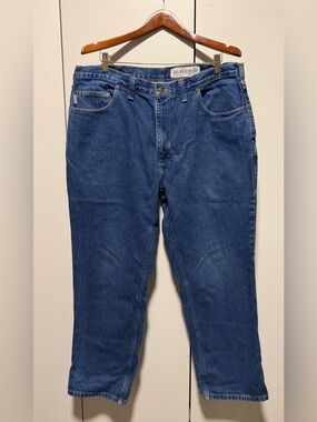 Carhartt Men's relaxed fit Denim Jeans in Blue
